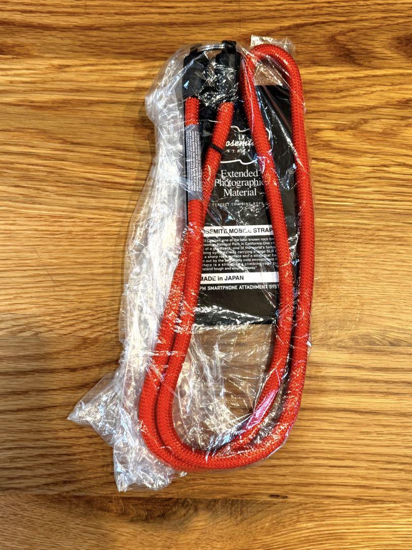 【むうたろうさん専用】YOSEMITE MOBILE STRAP ORANGE