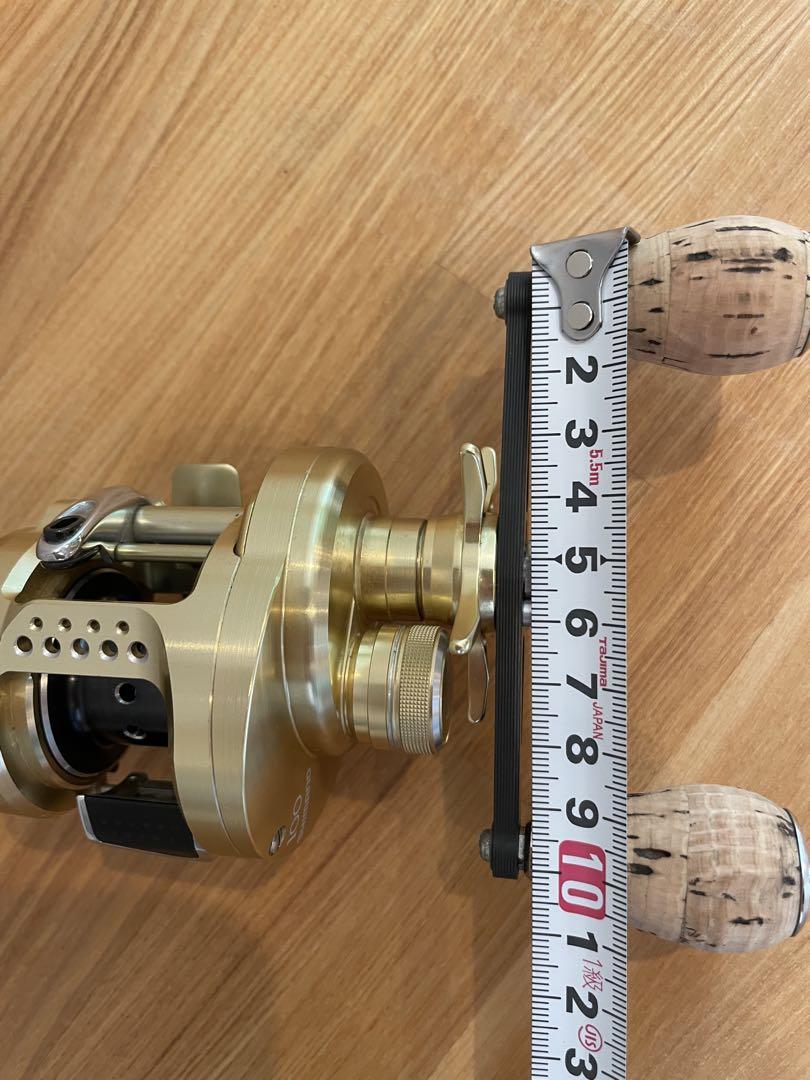 シマノ　14カルカッタコンクエスト100 イナーシャハンドル(102mm)セット