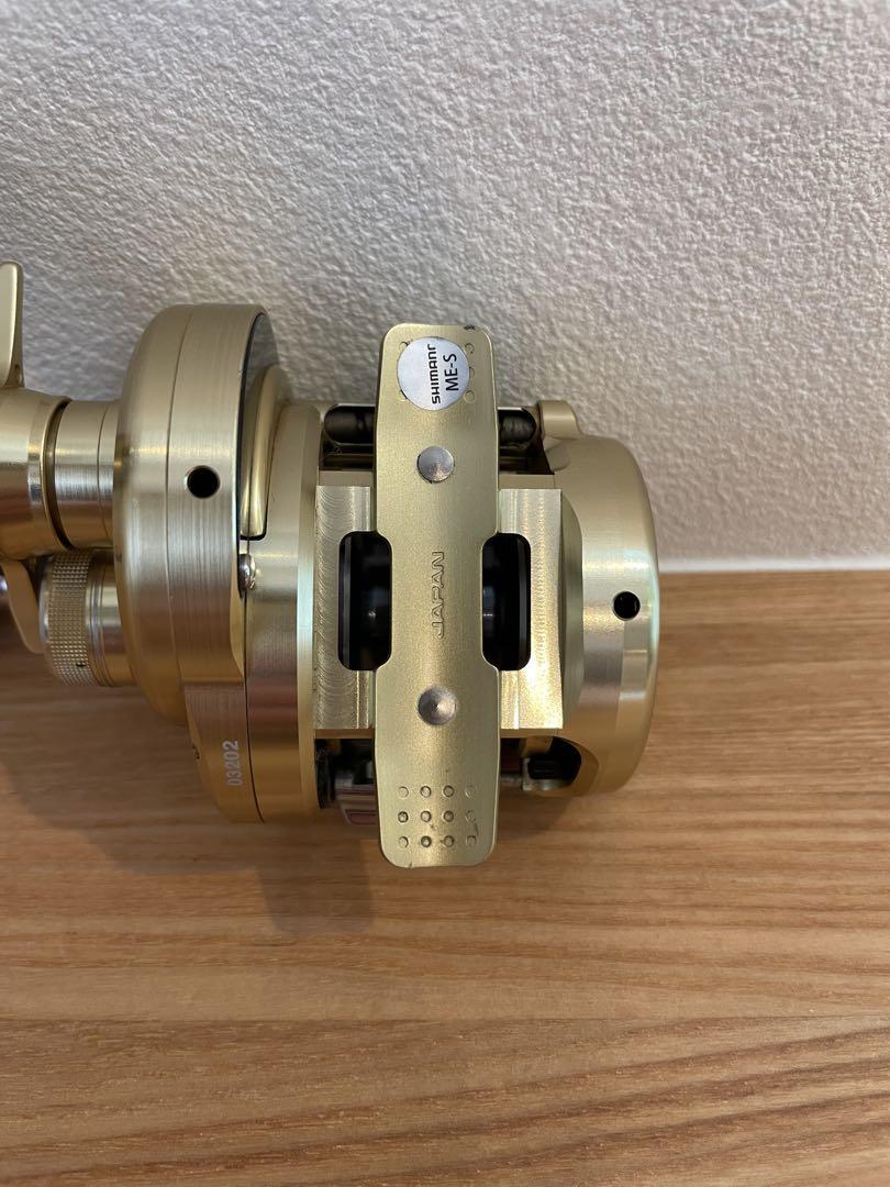 シマノ　14カルカッタコンクエスト100 イナーシャハンドル(102mm)セット