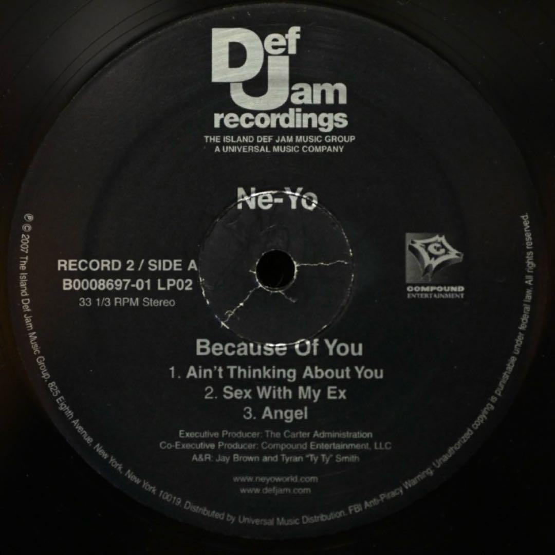 洋楽 NE-YO / BECAUSE OF YOU (2LP)