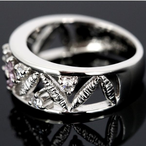 田崎真珠 TASAKI ダイヤモンド 0.25ct 天然ピンクダイヤ リング