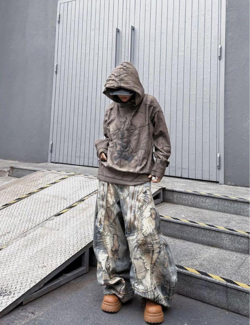 PERSONSOULバギーデニム acne jaded