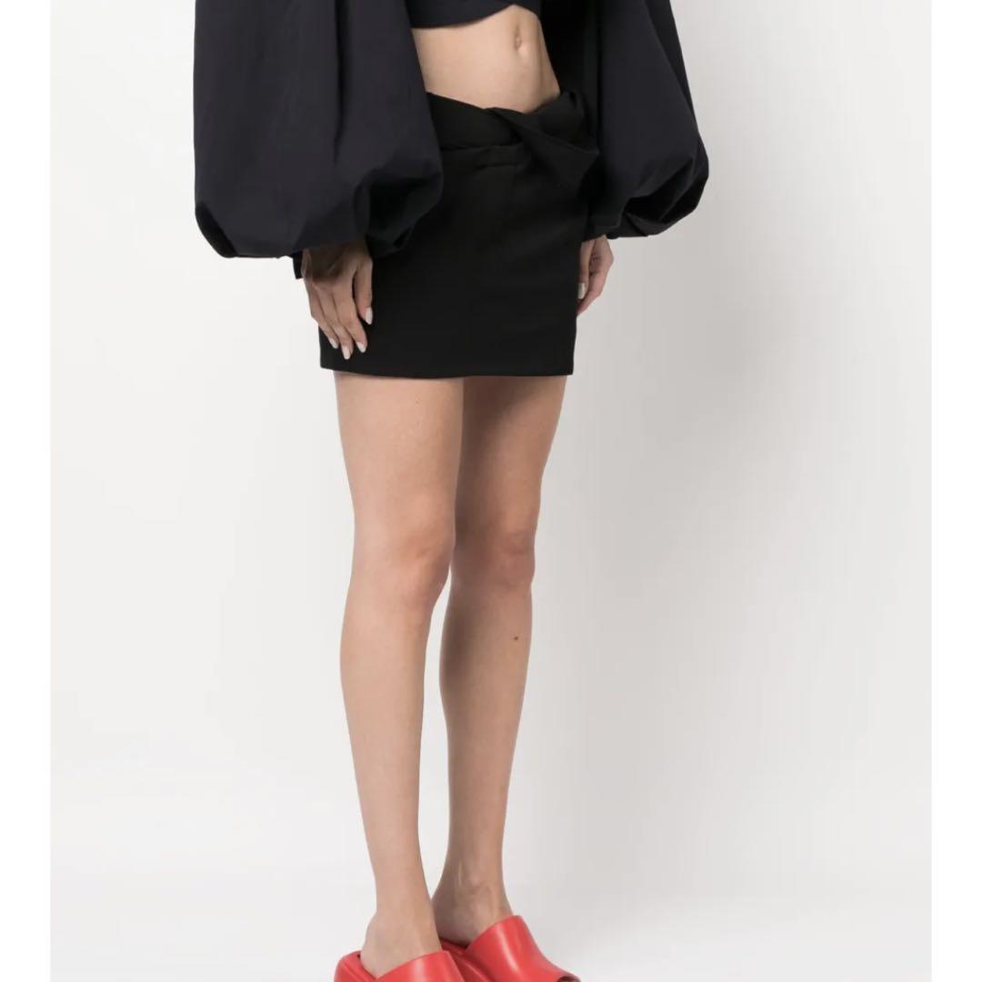 Jacquemus La Mini Jupe Bahia ウールクレープミニスカート Jacquemus La Mini Jupe Bahia ミニスカート - メルカリ