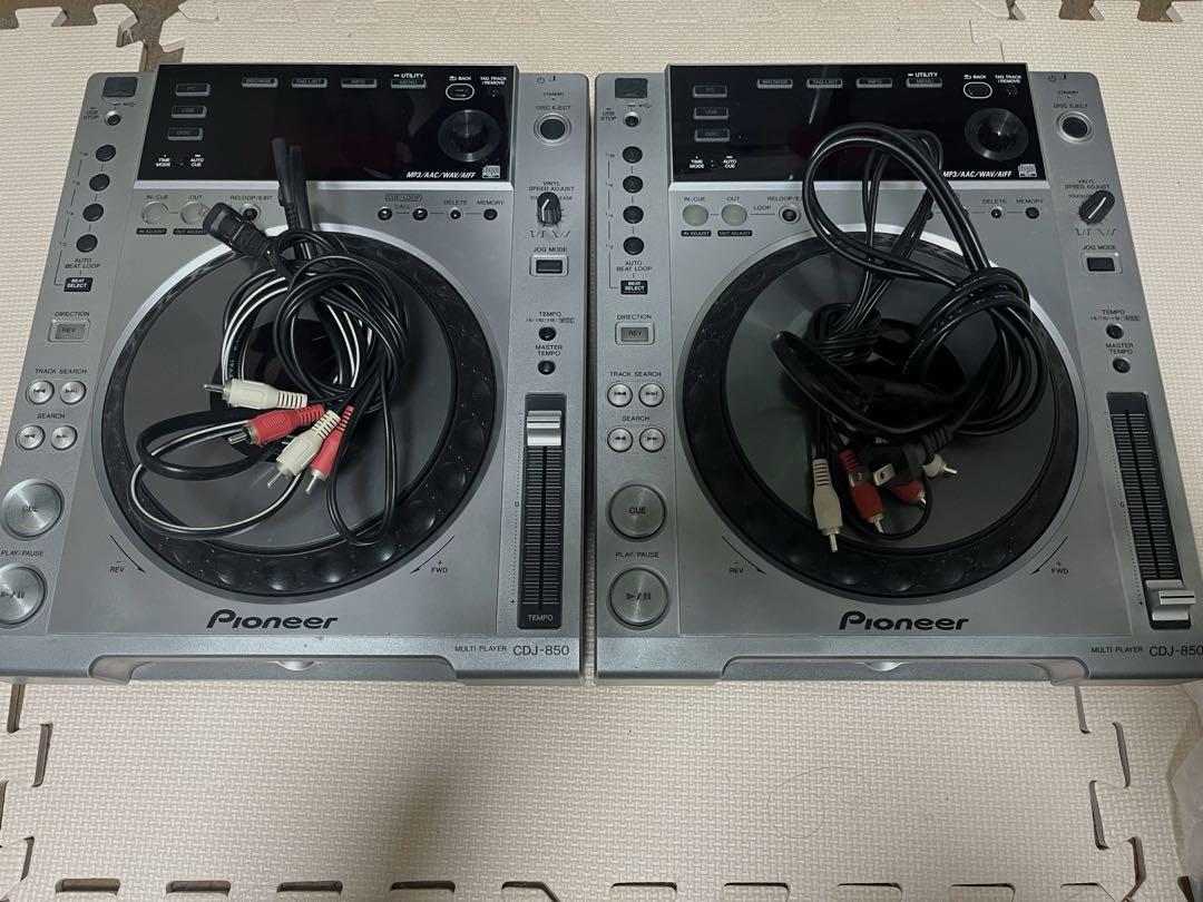 Pioneer CDJ-850 シルバー 2台セット
