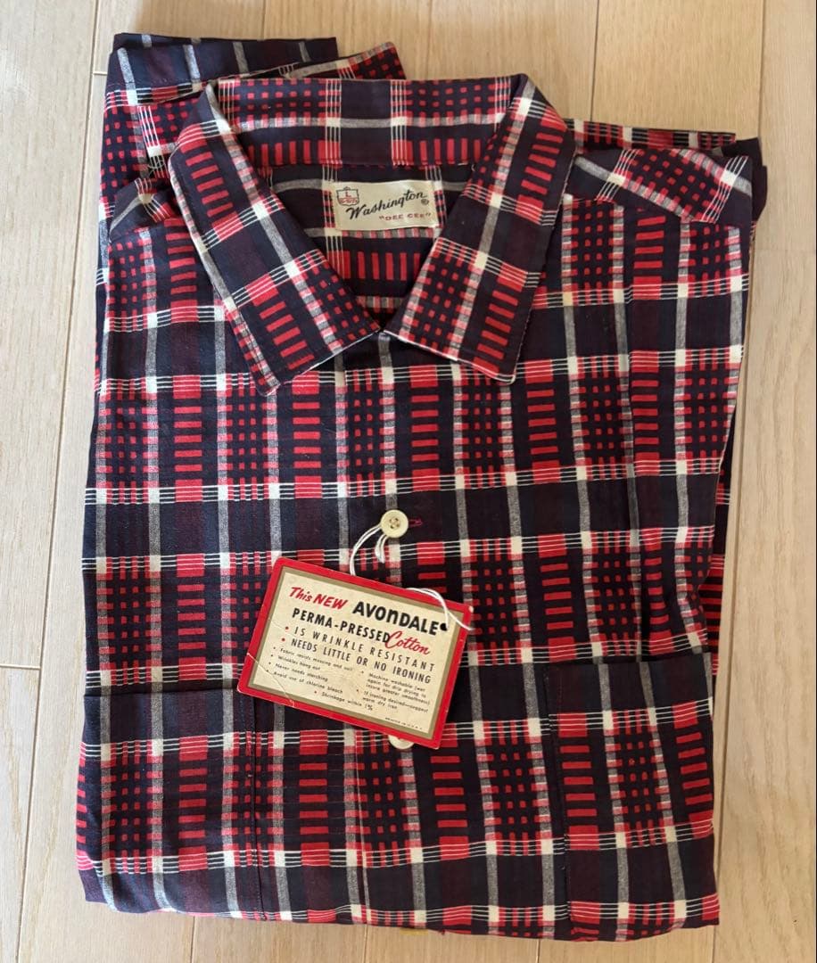 デッドストック 60’s ヴィンテージ 長袖シャツ デッドストック 60’s ヴィンテージ 長袖シャツ