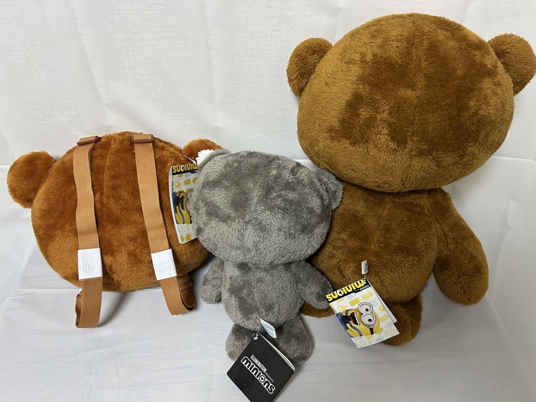 【新品未使用】ミニオン ティムぬいぐるみリュック&ぬいぐるみ 3点セット