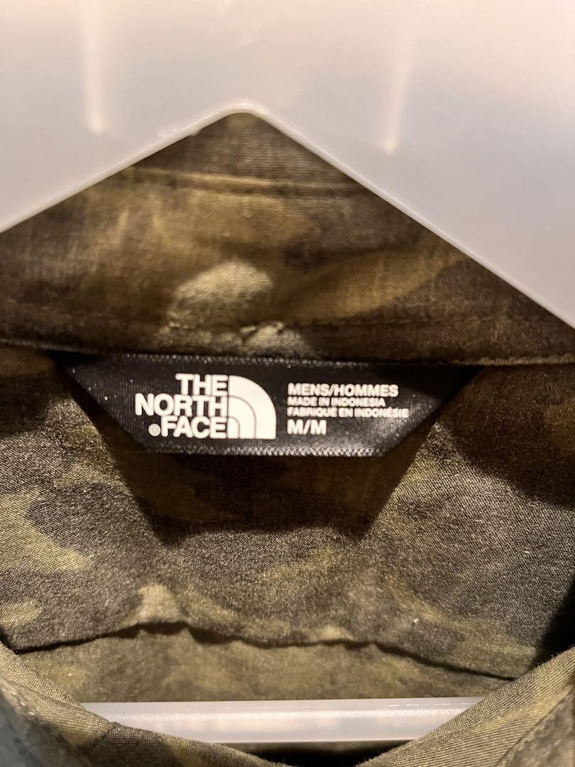 The North Face メンズ Mサイズ 未着用 カモフラ柄 長袖シャツ