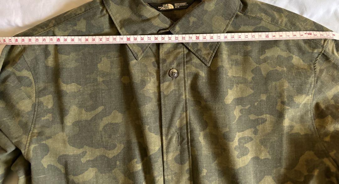 The North Face メンズ Mサイズ 未着用 カモフラ柄 長袖シャツ