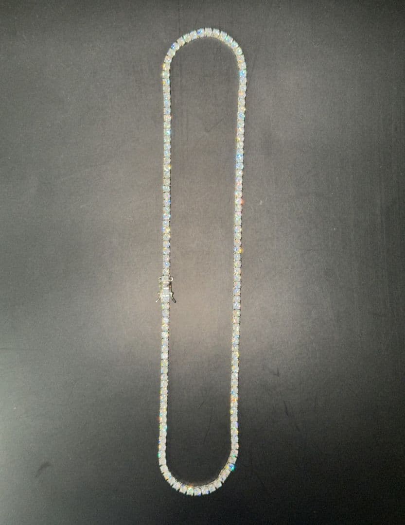 モアサナイト テニスチェーンs925 アバランチ