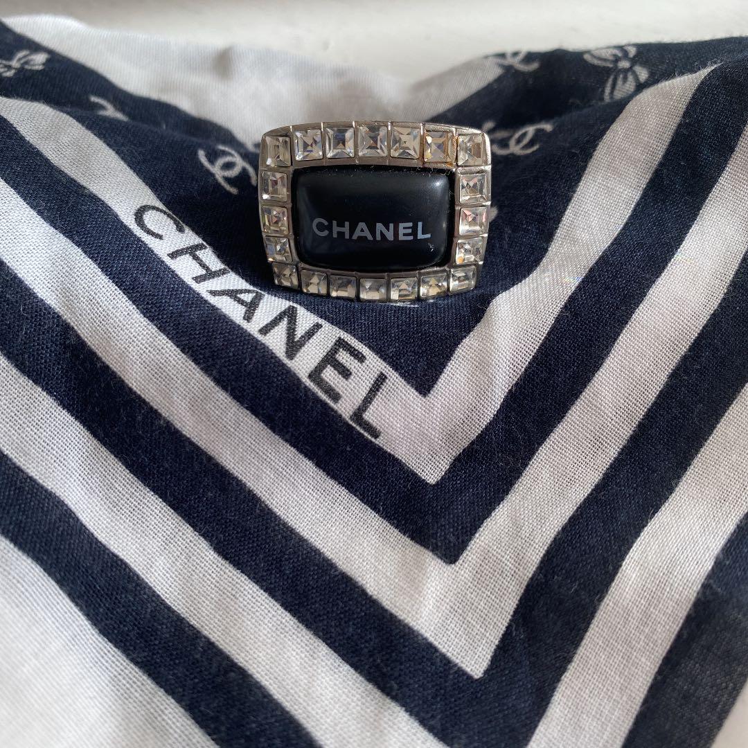 CHANEL 2000年ビンテージ ストーンリング | monsterdog.com.br