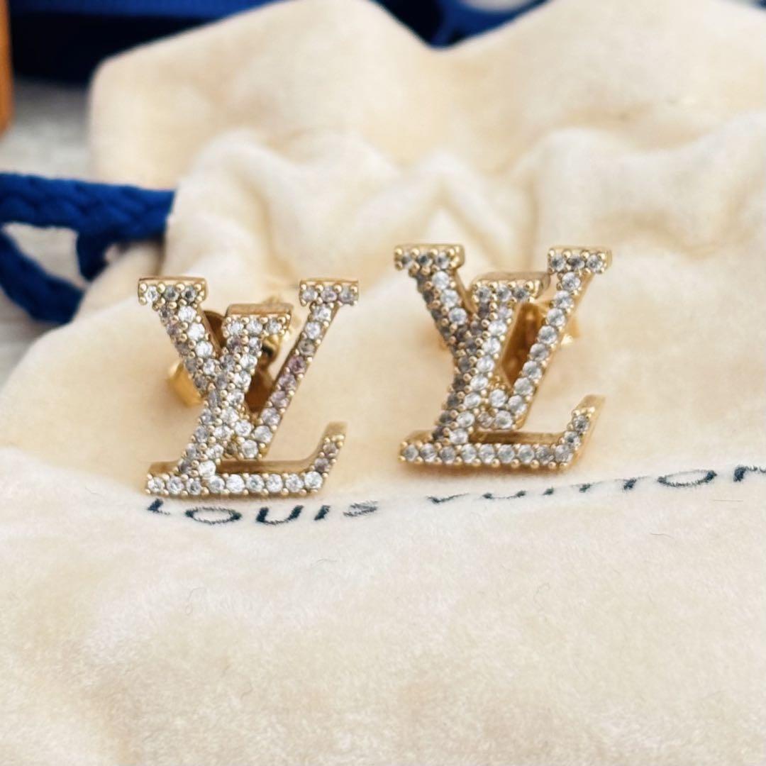yukis様専用Louis Vuitton アイコニックロゴピアス ゴールド
