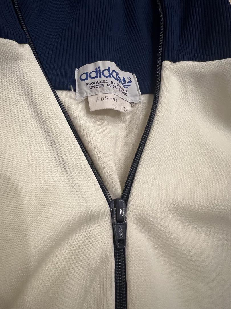 極美品　adidas 80s デサント製トラックジャケット