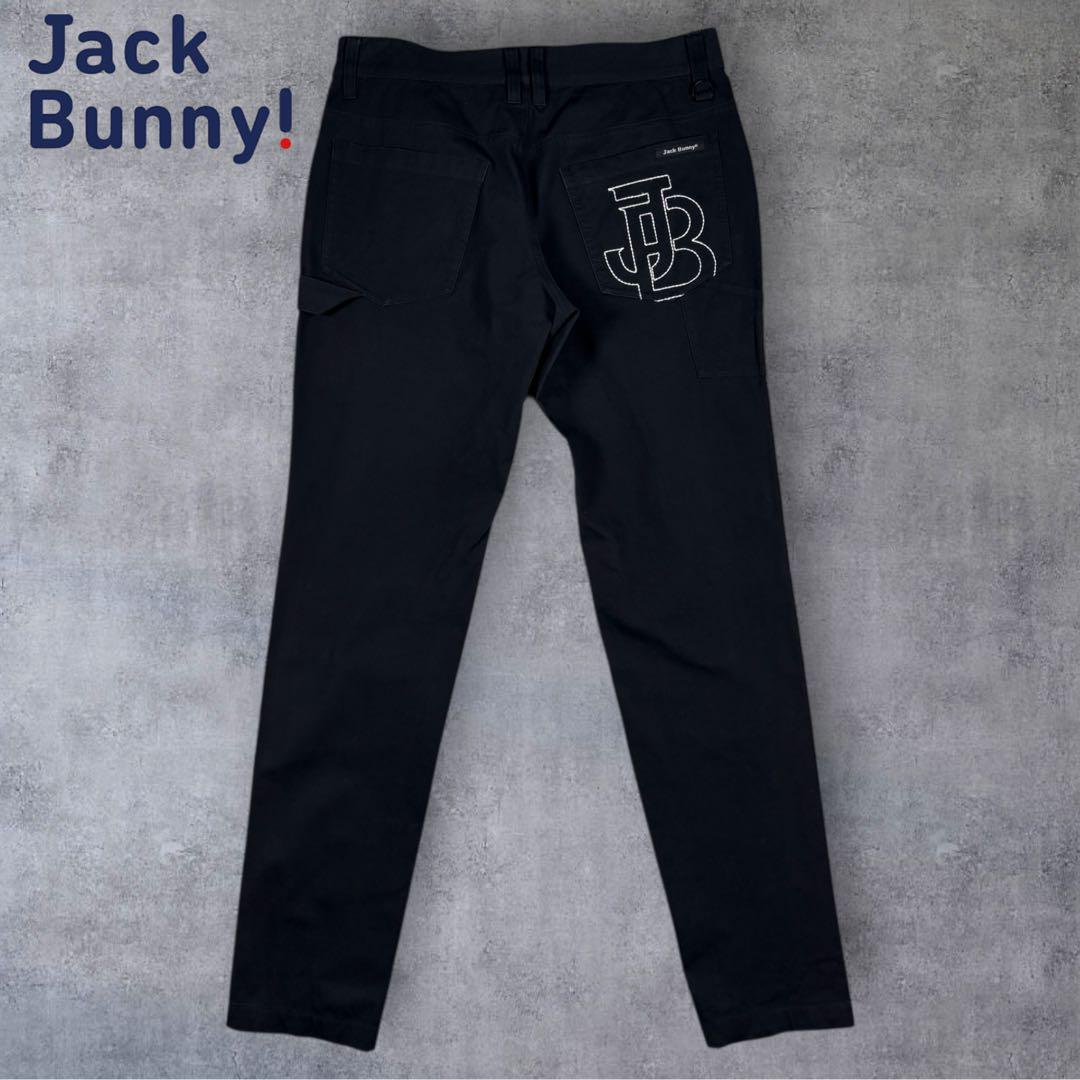 美品 jack bunny ジャックバニー ロングパンツ 2way ストレッチ