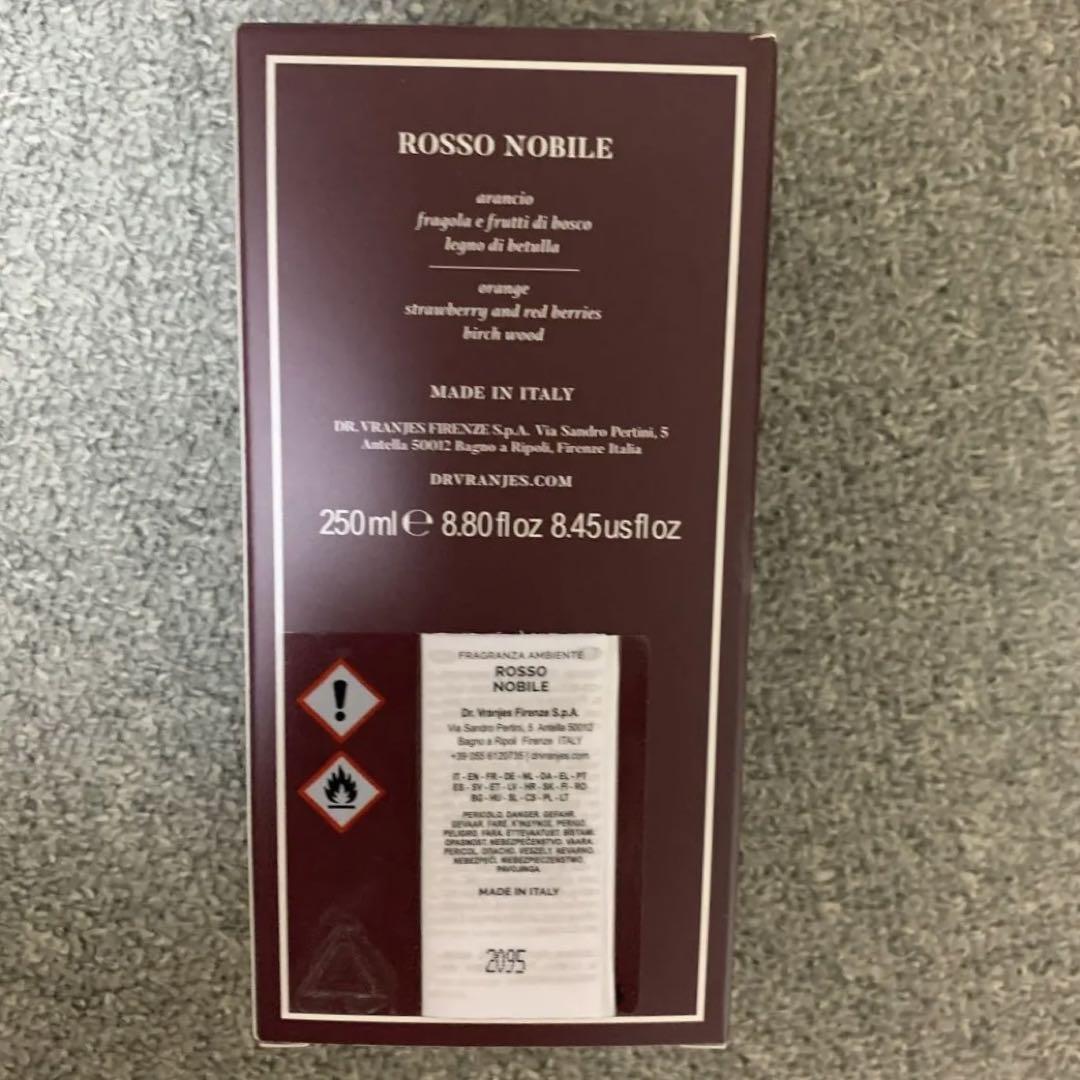 【新品】DR VRANJES ROSSO NOBILE 250ml