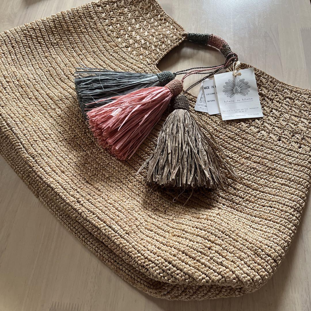 MADE IN MADA】メイド イン マダLUCIENNE BAGカゴバッグ MADE IN MADA】メイド イン マダLUCIENNE BAGカゴバッグ