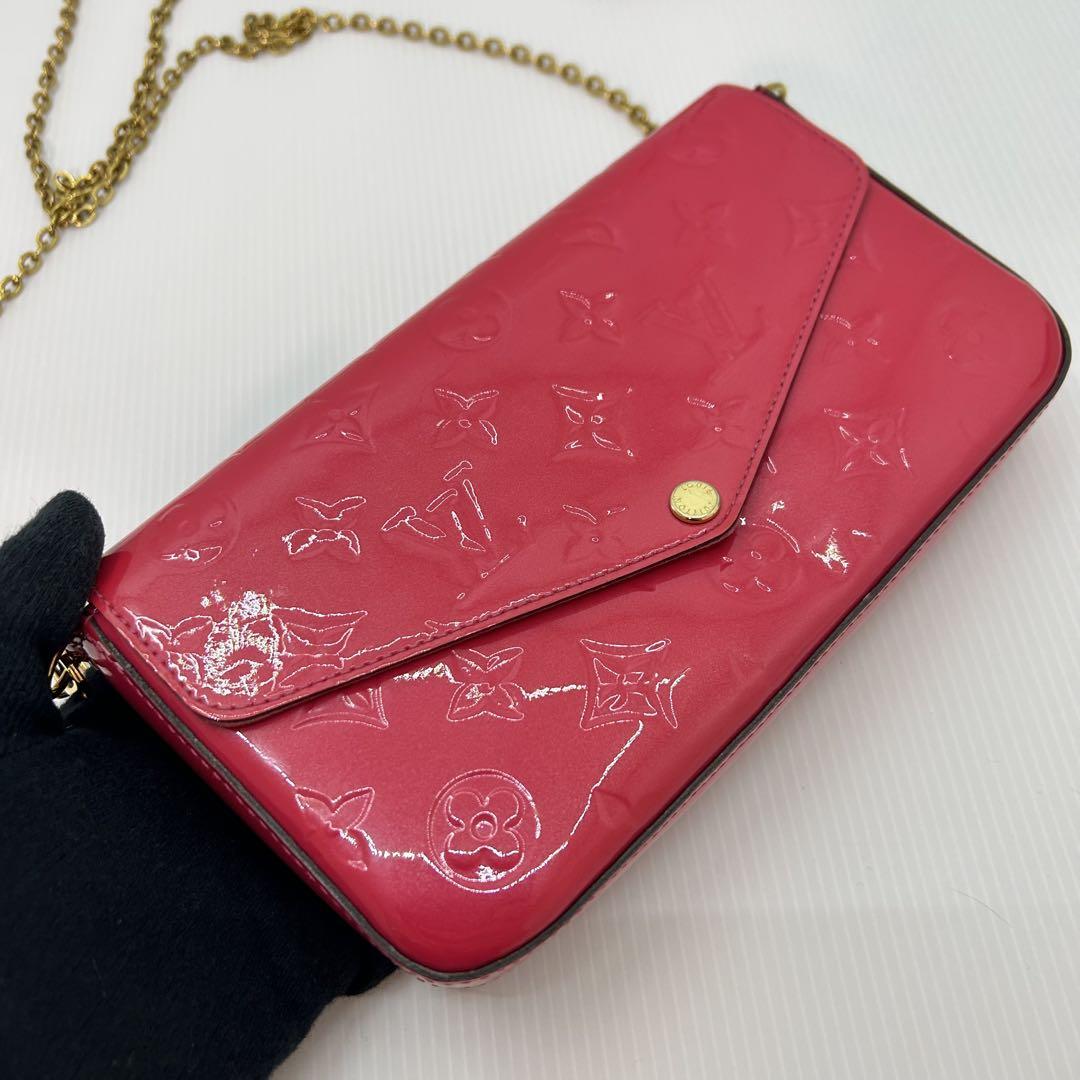 LOUIS VUITTON　ヴィトン　ヴェルニ　ポシェットフェリシー　スリーズ