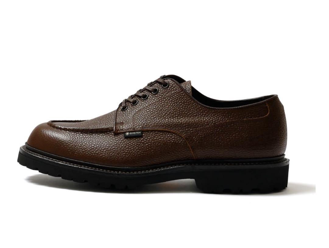 靴 REGAL U-Tip GTX _Dark Brown Embossed