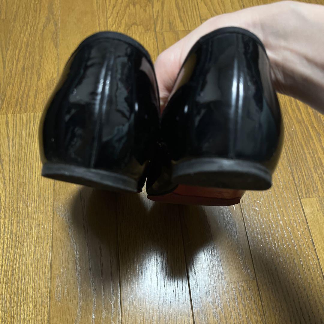 クリスチャンルブタン　エナメル　バレエシューズ　40