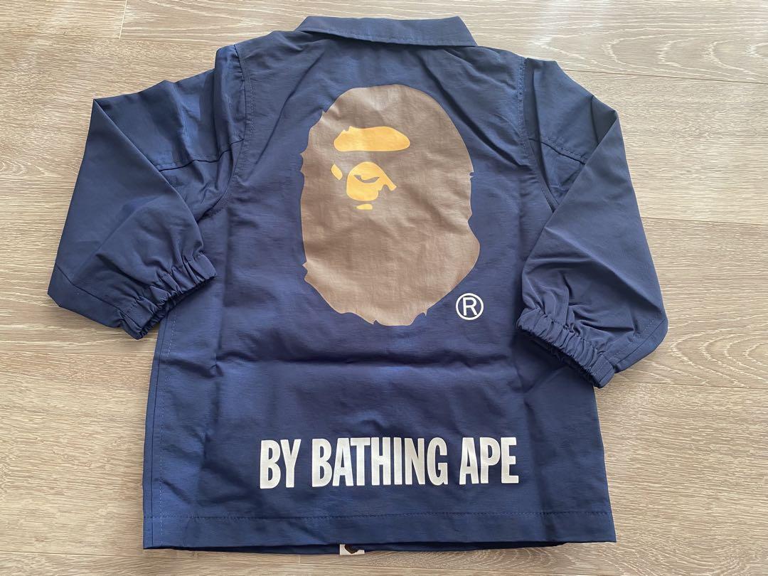 BAPE KIDS ナイロンJKT ape キッズ　コーチJKT