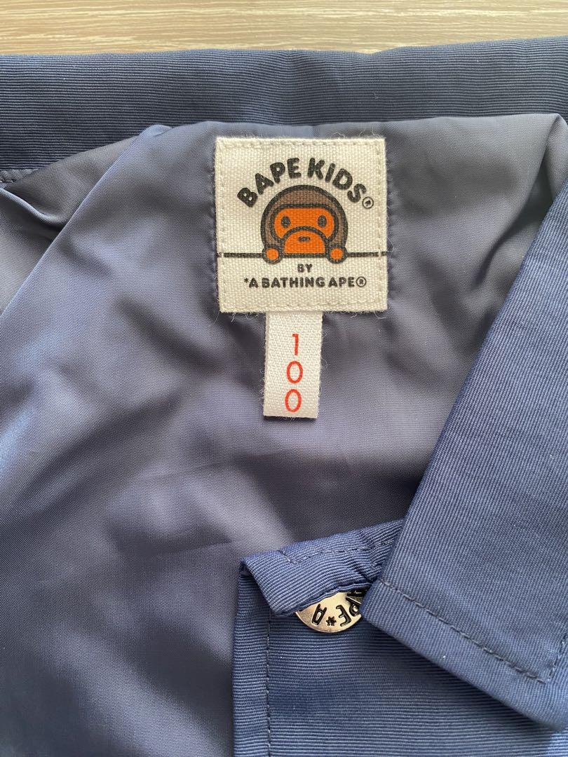 BAPE KIDS ナイロンJKT ape キッズ　コーチJKT
