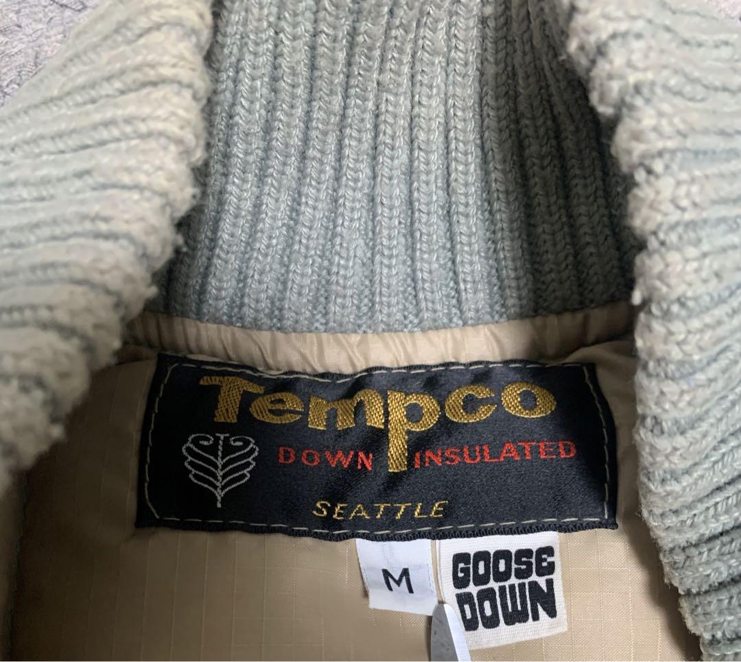 70-80s VTG/USED Tempco リバーシブル ダウン/ボア ベスト