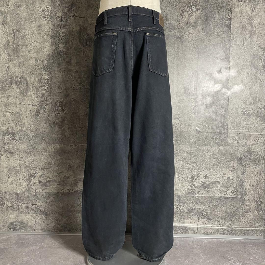 Cabelas〈ブラックデニムパンツ 00s W36 L30 神サイズ 後染め〉 Cabelas〈ブラックデニムパンツ 00s W36 L30 神サイズ 後染め〉