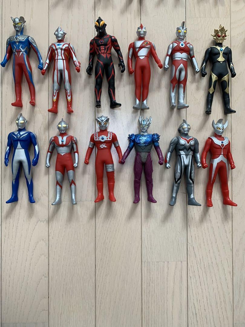 ウルトラマンソフビシリーズ500 ウルトラマンギンガセット SPARK DOLLS SP ULTRAMAN GINGA Seven Colors Collection