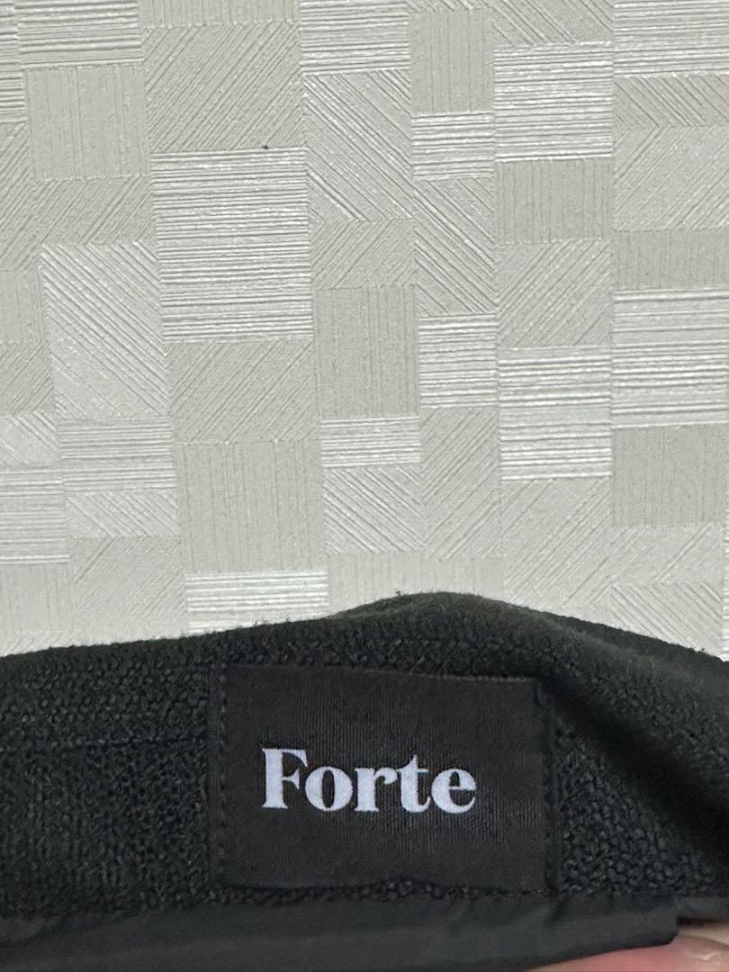 Forte ブラック テーラードジャケット
