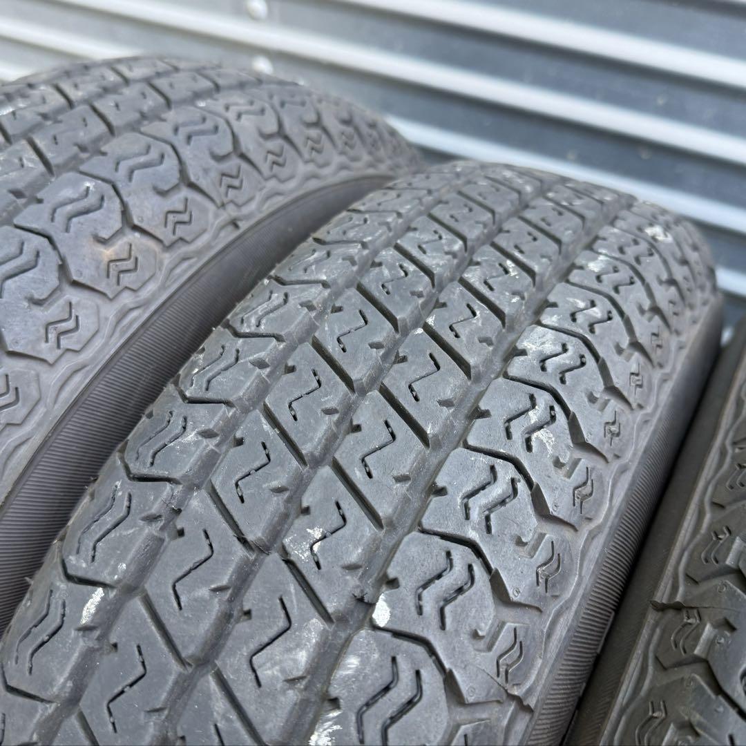 【24年製　バリ山】145/80R12 貨物用タイヤ　４本セット