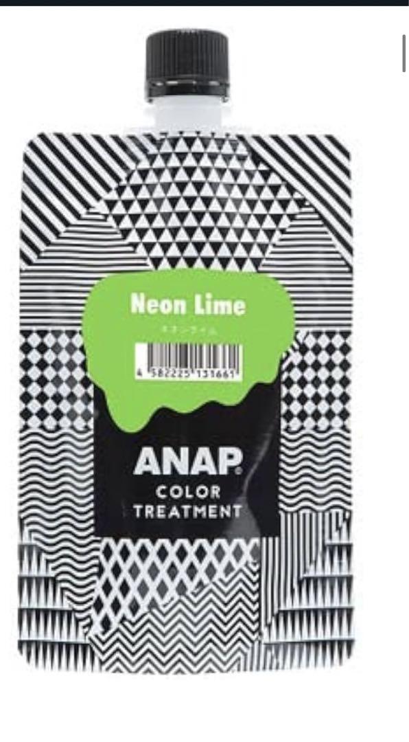 ANAP ネオンライム カラートリートメント & CLEAR TREATMENT