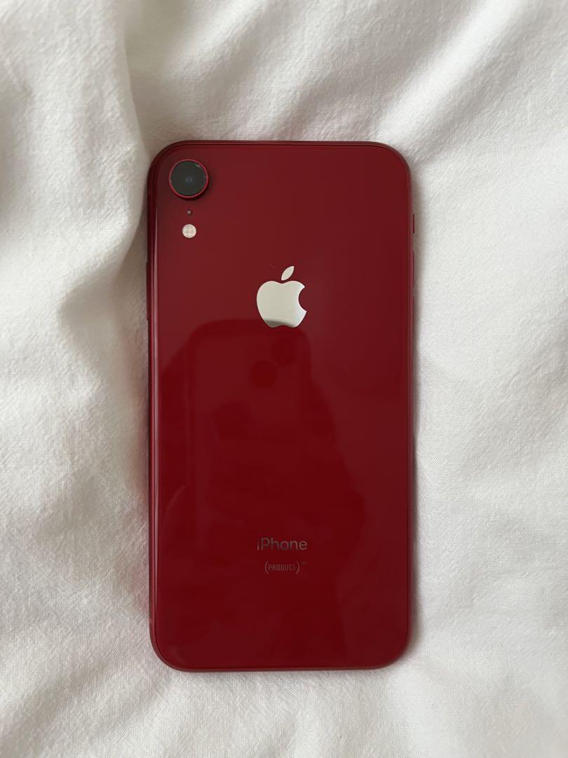 iPhone XR レッド 128 GB au ジャンク品
