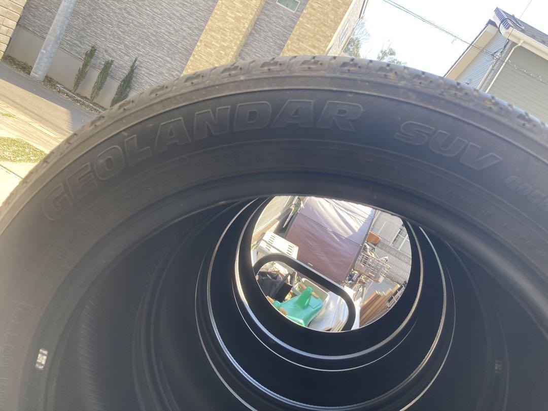 最終値下げ　225/55R18 ヨコハマ　ジオランダーSUV G055