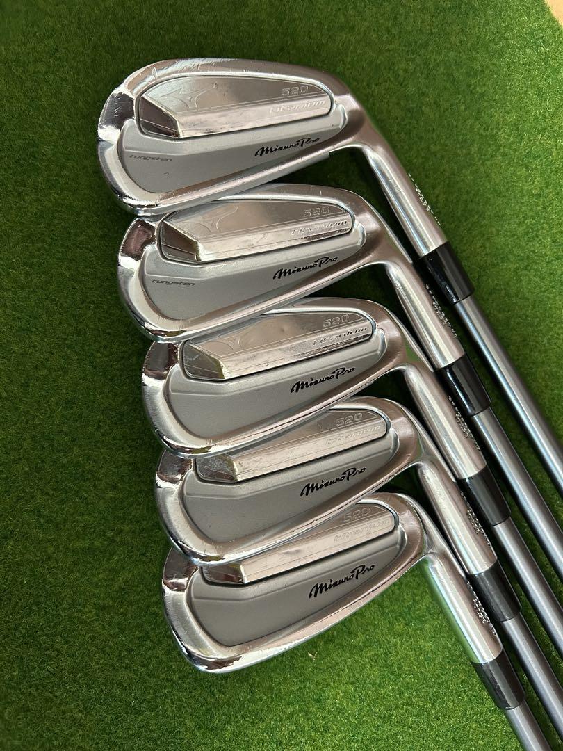Mizuno Pro 520 MCIブラック５本セット