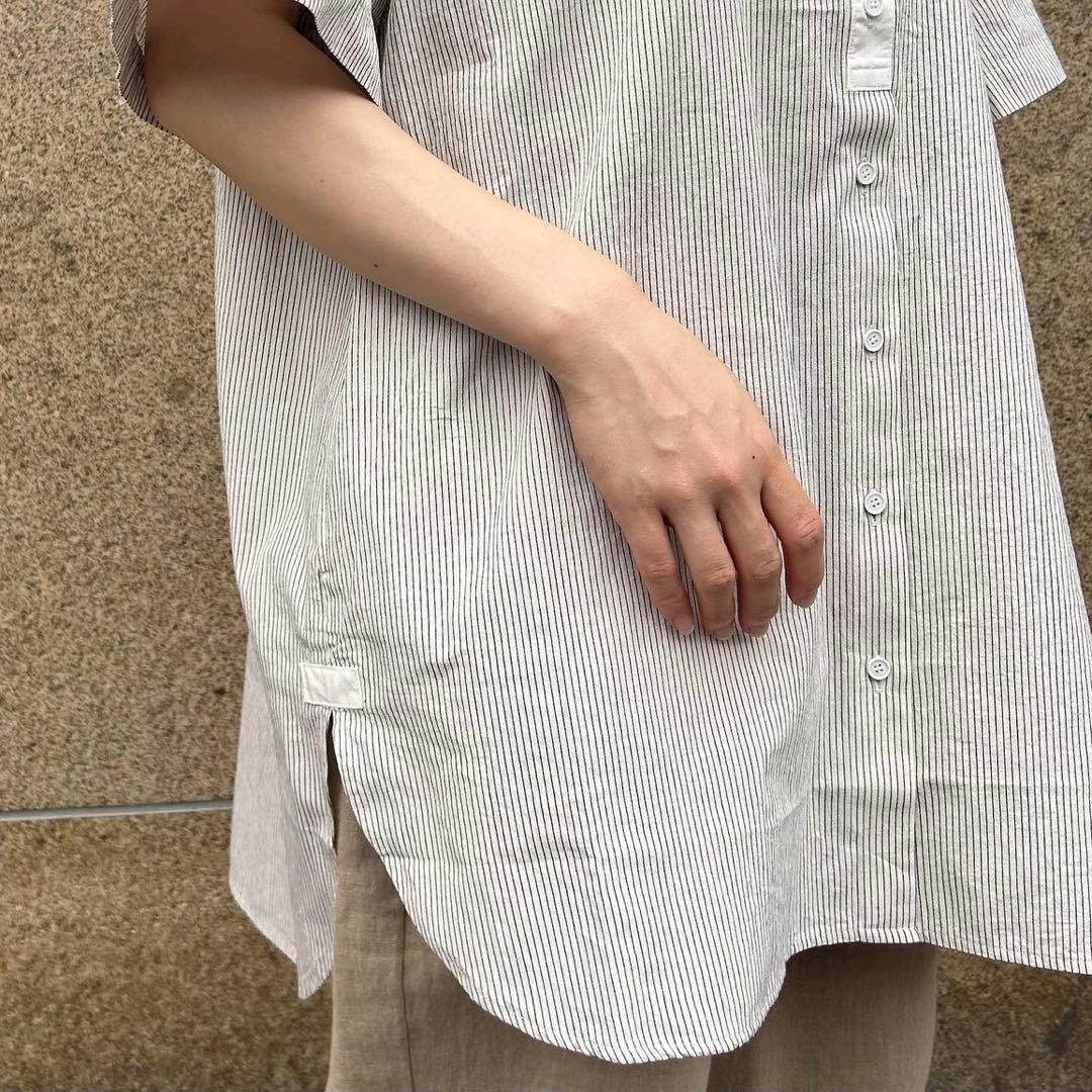 【新品】TANDEY 休日と詩 アリッサムロングシャツ 【新品】TANDEY 休日と詩 アリッサムロングシャツ