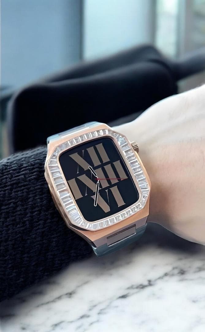 Apple Watch Case – Crystal （Leather）44MM