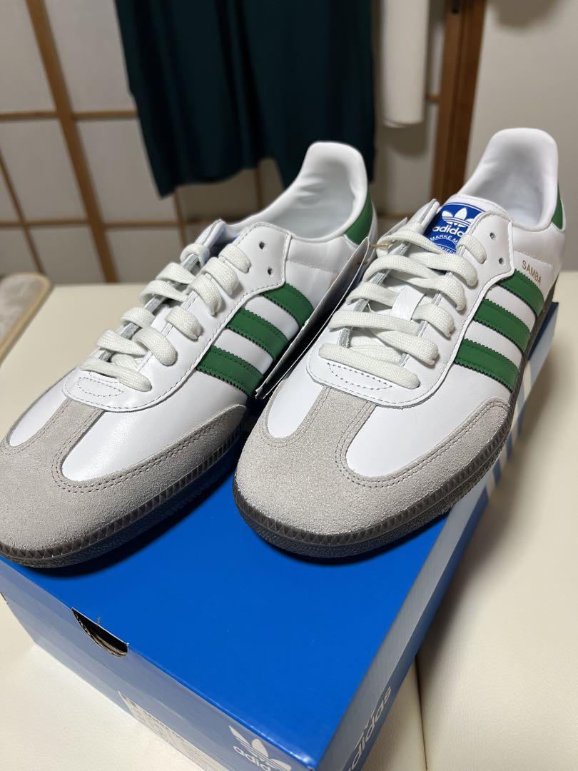 adidas Samba OG グリーン