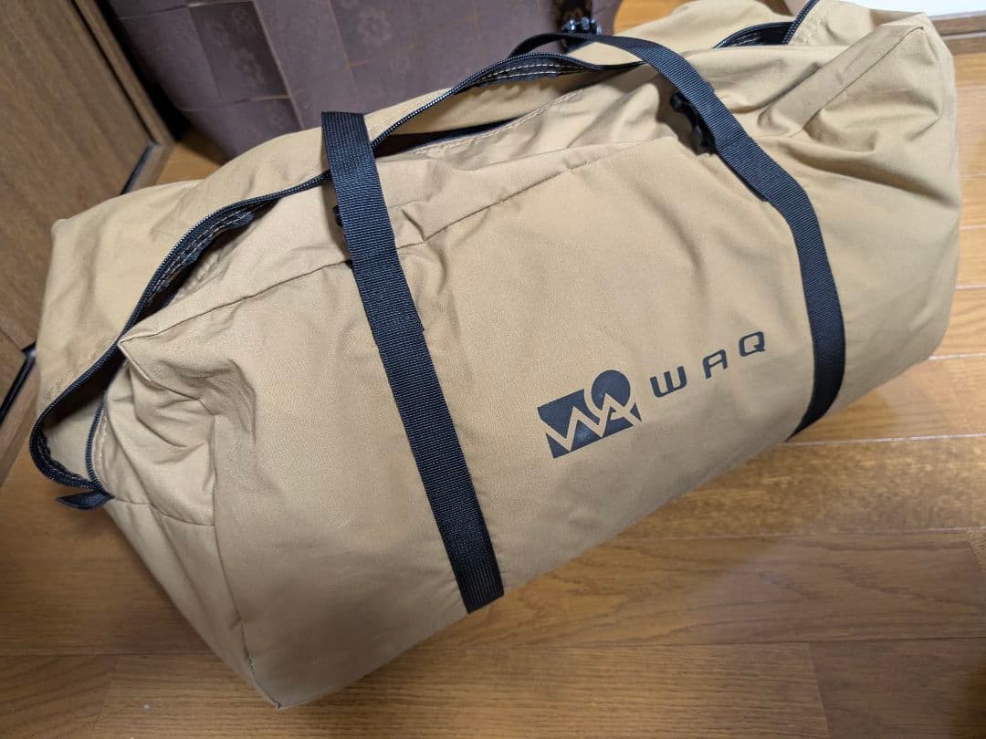 WAQ Alpha T/C　ソロ用ティピテント タンカラー