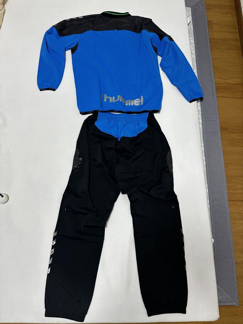 hummel ピステ 青黒オレンジ