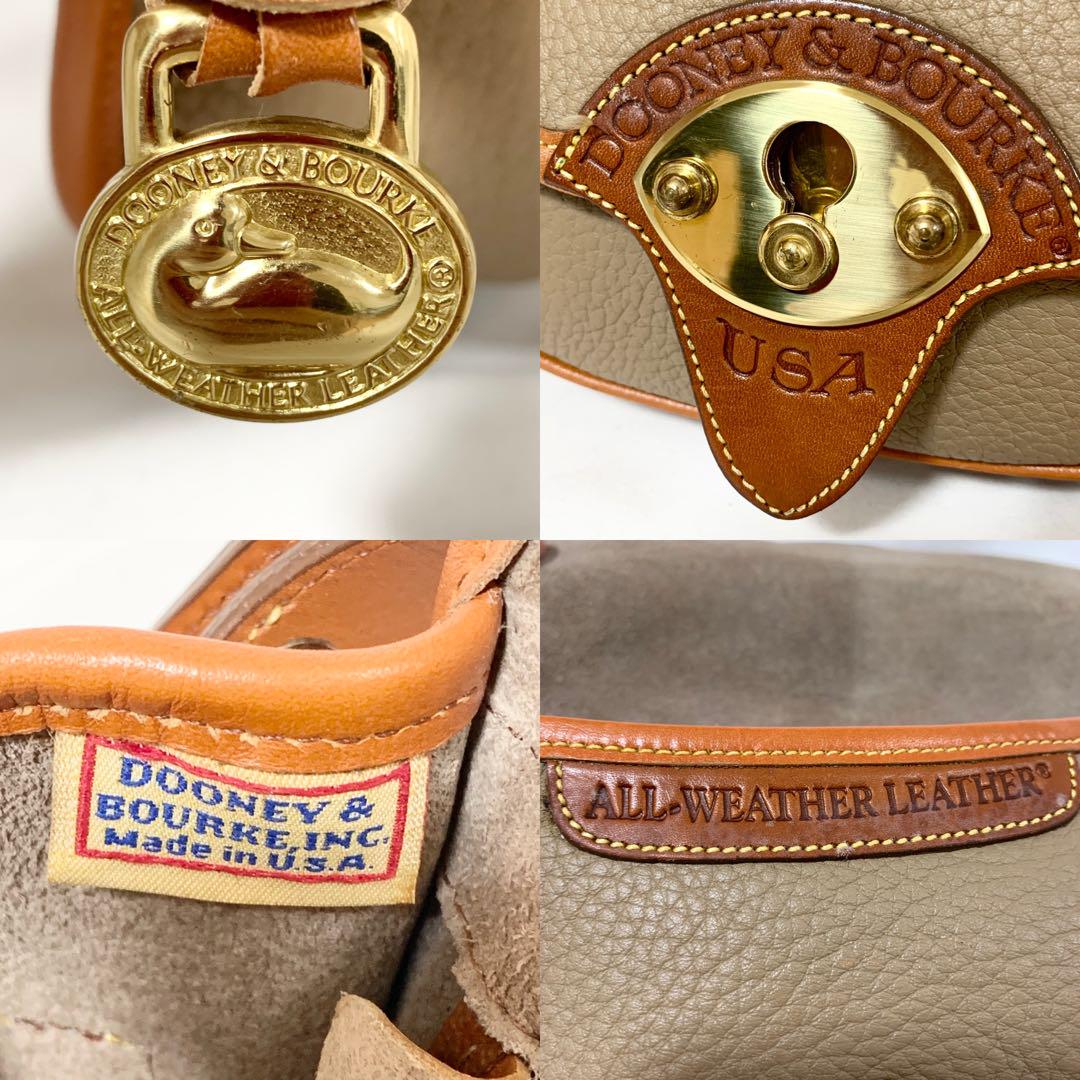 極美品✨ ドゥーニーアンドバーク シボ革 ショルダーバッグ ダック バイカラー 極美品✨ ドゥーニーアンドバーク シボ革 ショルダーバッグ