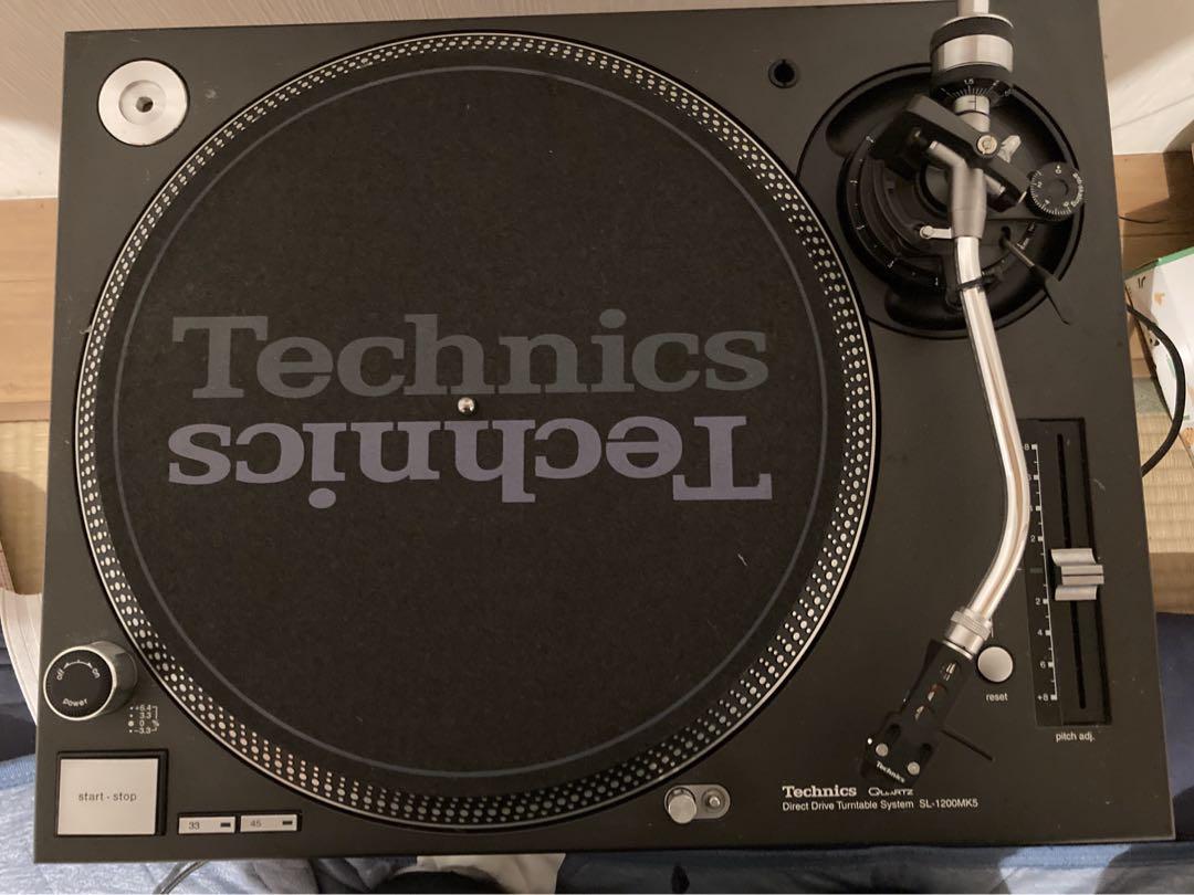 【動作確認済】Technics ターンテーブル SL-1200MK5