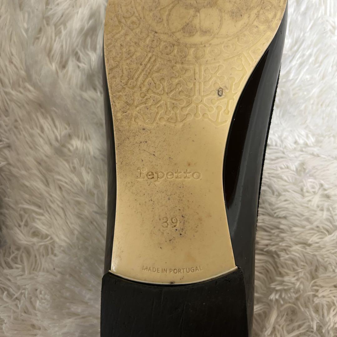 【美品】レペットREPETTO サンドリオンベイビー　レインシューズ　39 黒
