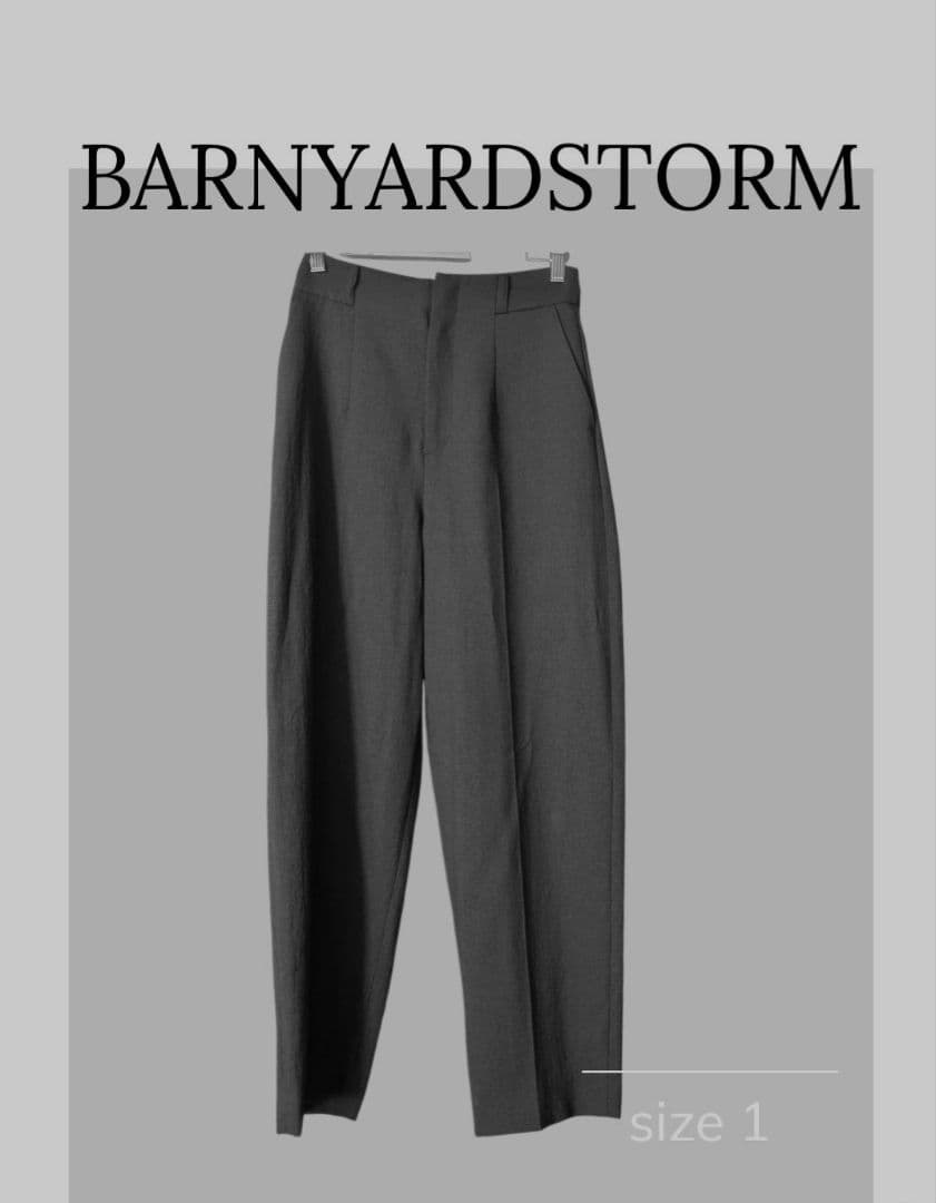 バンヤードストーム リネンライクスラックス 12月末まで掲載M BARNYARDSTORM
