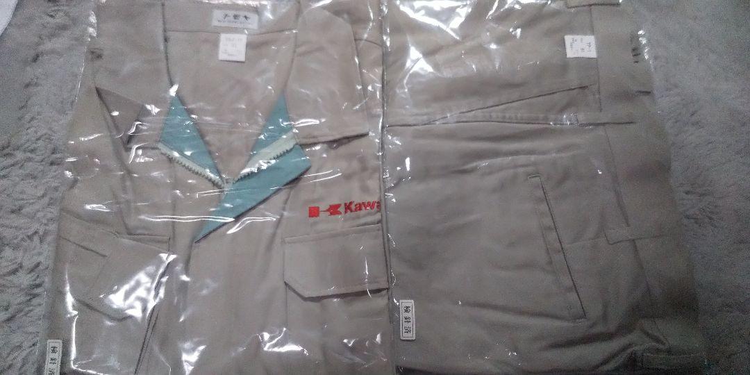 川崎重工 川重 制服 服 ズボン 作業着 帽子