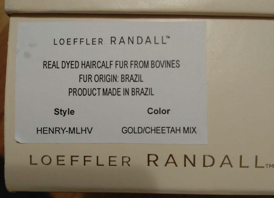 ☆LOEFFLER RANDALL ロフラーランドール サンダル 23.5cm☆