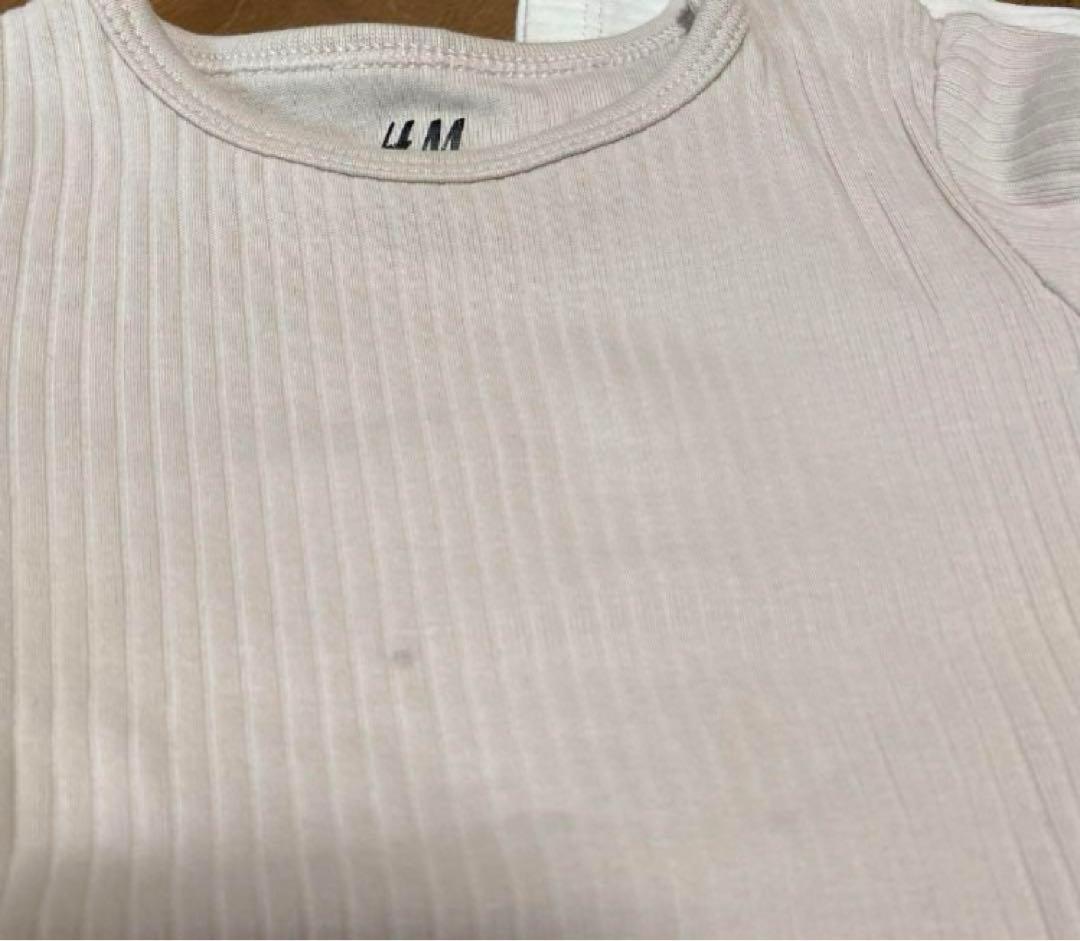 長袖リブロンパース