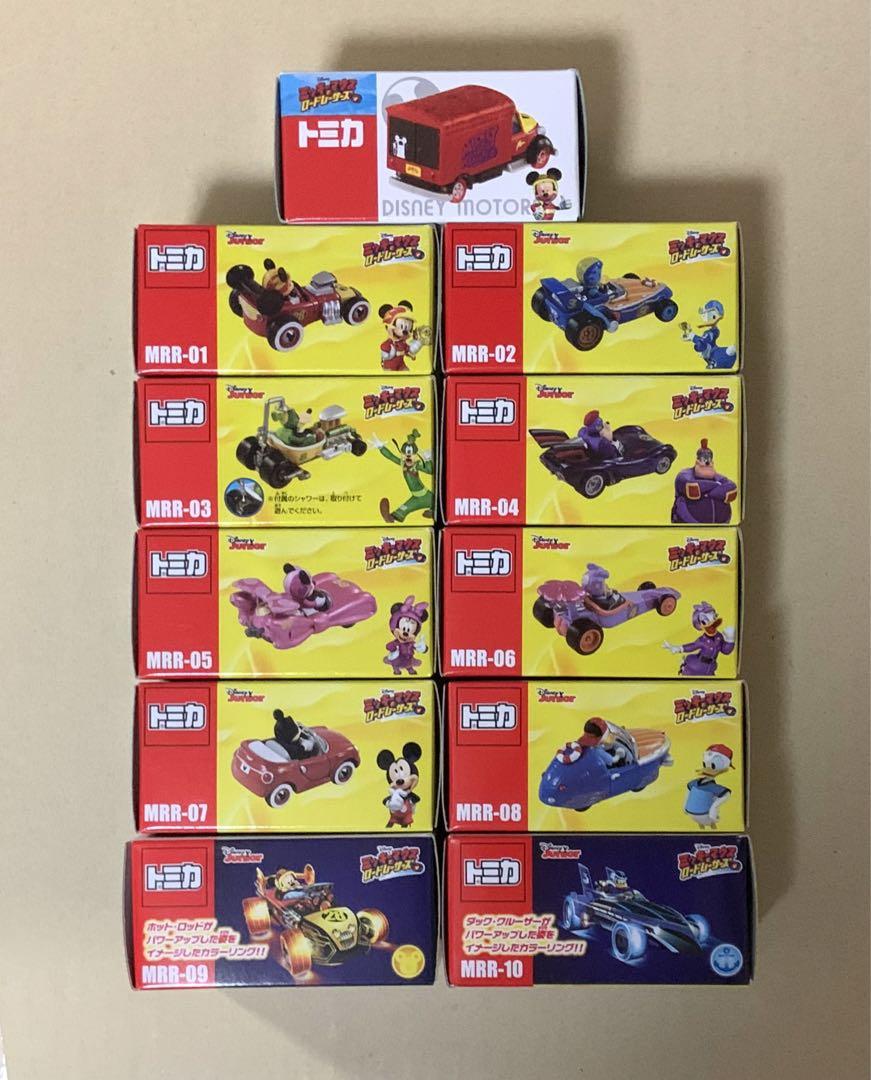 トミカ　ディズニー　ミッキーマウスとロードレーサーズ　11種セット