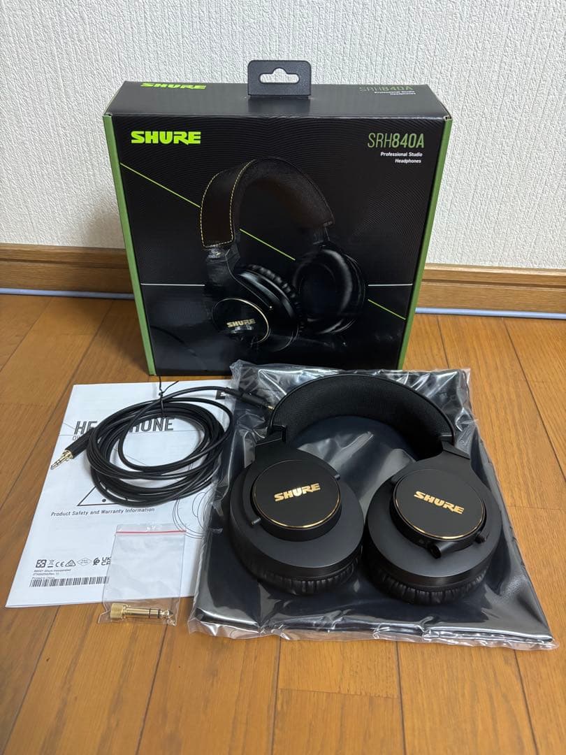 SHURE SRH840A ヘッドフォン