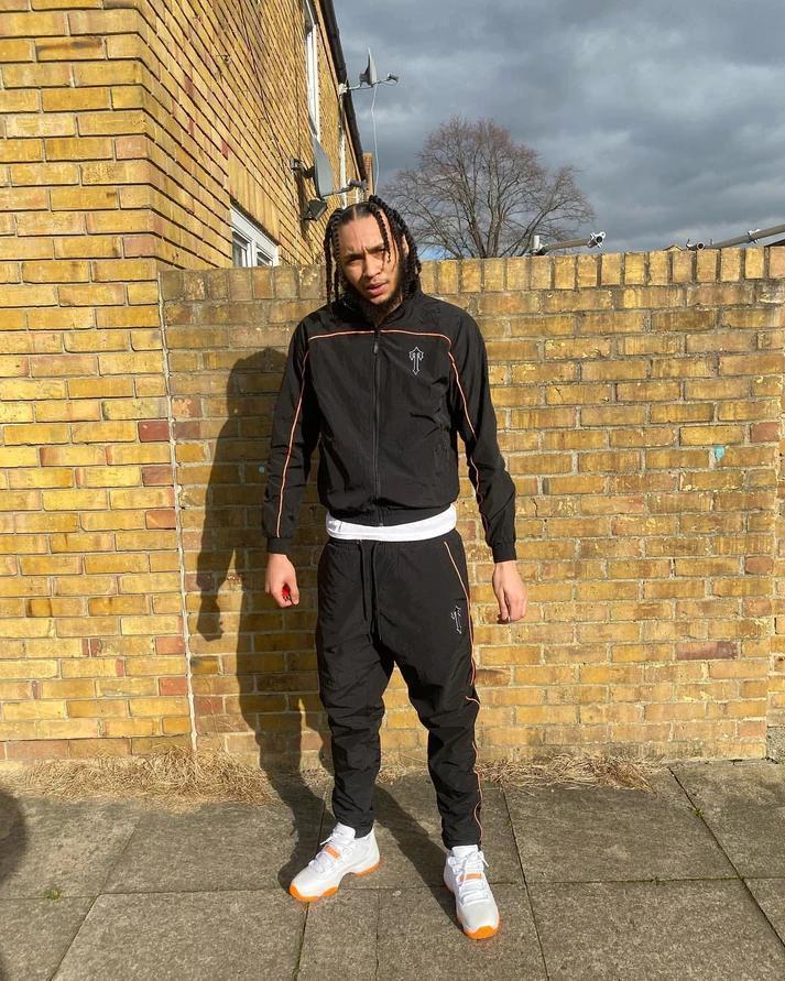 ジャケット・アウター Trapstar Tracksuit Black / Yellow