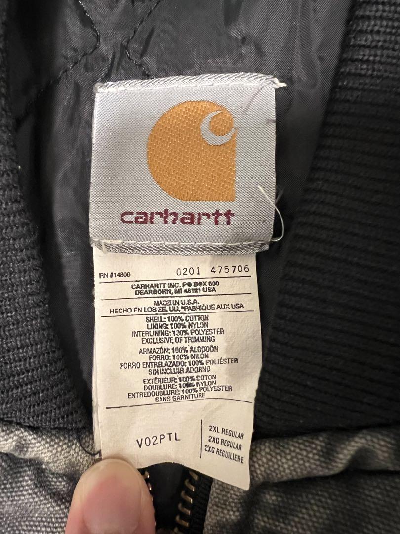 [雰囲気◎]USA製Carhartt ダックベスト　PTL 希少色