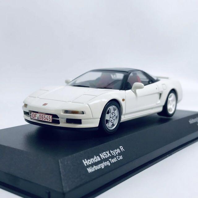 京商 1/43 '92 NA1 ホンダ NSX タイプR エンジンフード開閉